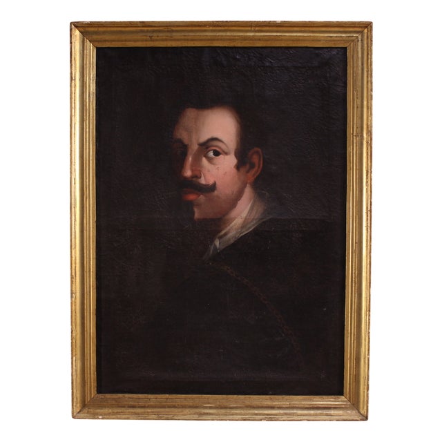 Spanish Artist, Portrait of a Gentleman, 1780, Oil on Canvas, Framed For Sale