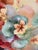 Antique Hand-Painted Bavarian Floral Cake Plate With Gold Trim Handles For Sale - Image 4 of 11