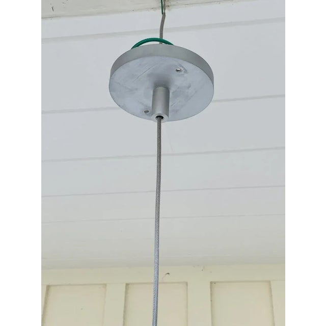 Murano Style Cylinder Pendant Light For Sale - Image 12 of 13