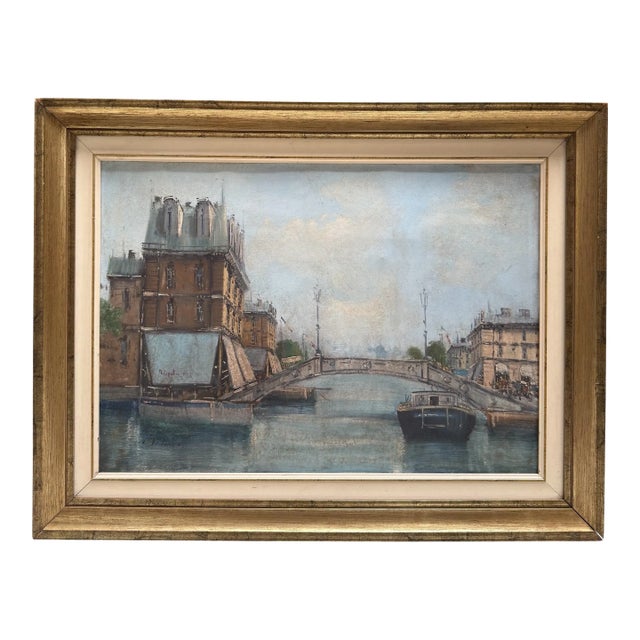Original Italian Seascape Oil Painting by L. De Ferrara For Sale