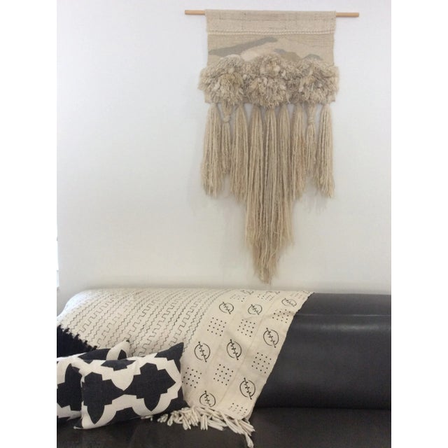 1980s Large Boho Sherri Bingaman Textile/Fiber Art For Sale - Image 12 of 13