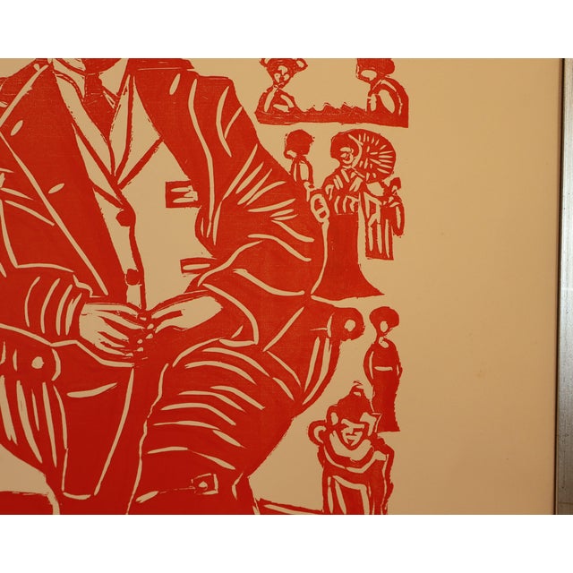 Bellora, Puccini's Tosca Bohème, 1970s, Lithograph, Framed For Sale - Image 9 of 17