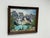 Sky Blue Late 20th Century E. Loper Framed Acrylic on Board of Landscape For Sale - Image 8 of 13