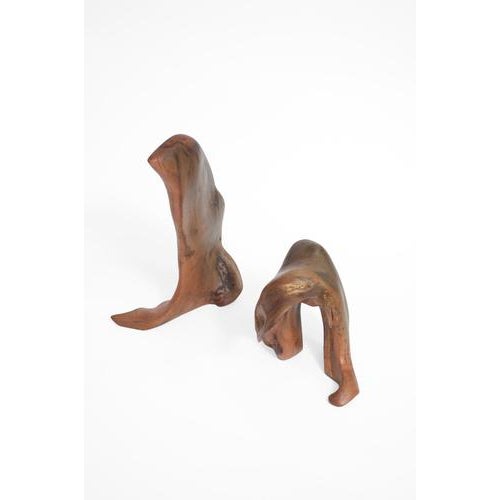 S1346 Decorative Objects in Tropical Driftwood by Jörg Pietschmann, Set of 2 For Sale - Image 6 of 11