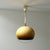 Metal Italian Space Age Gradient Brown Methacrylate Pendant Light, 1970s For Sale - Image 7 of 18