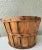 Vintage Early-Mid 1900s Rustic Farmhouse Harvest Wooden Produce Bushel Basket For Sale - Image 12 of 12