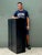 Vintage Laminate Pedestals - A Pair For Sale - Image 4 of 12