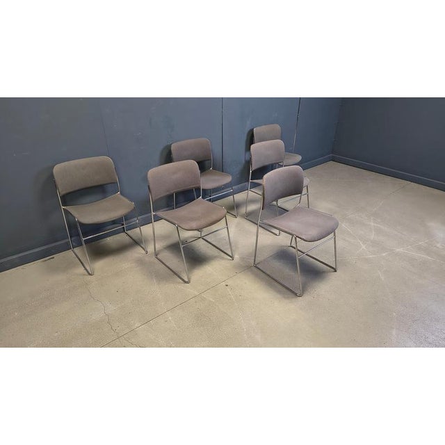 40/4 Chairs by David Rowland for Seid International, 1970s, Set of 6 For Sale - Image 6 of 12