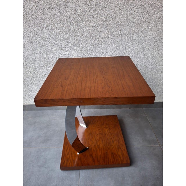 Scandinavian Side Table by Carl Svensson, 1970s For Sale - Image 15 of 15