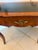 Antique French Walnut Marquetry Inlaid Writing Desk with Leather Top, 1860s For Sale - Image 10 of 14