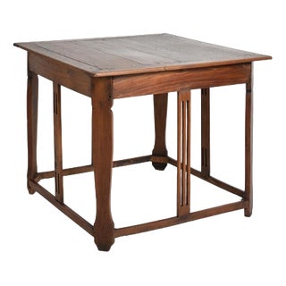 Arts and Crafts Square Side Table, 1910s For Sale