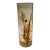 Vintage Lucite Floral Cylinder Paperweight Sculpture For Sale
