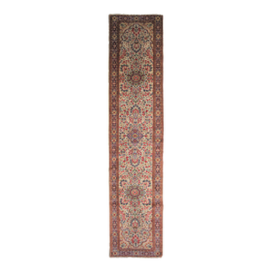 Hand Knotted Simi Antique Runner - 2'10" X 13'1"