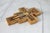 Mid 20th Century Vintage Italian Giltwood Cross Wall Hanging For Sale - Image 5 of 8