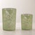 Add a touch of nature-inspired elegance to your home with the Frosted Floral Bird Candle Holder Set. Featuring warm green...