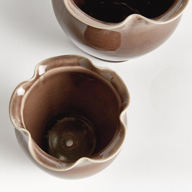 Contemporary Megan Pots, Set Of 2 For Sale - Image 3 of 4