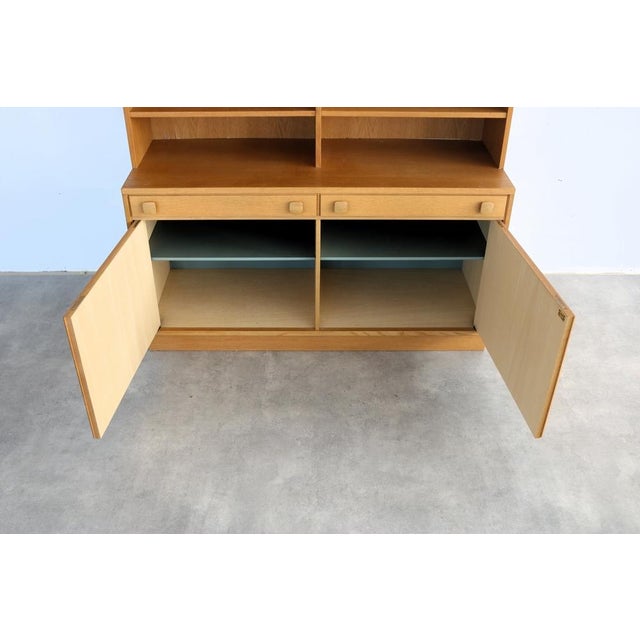 Beige Vintage Bookcase, Sweden, 1960s For Sale - Image 8 of 11