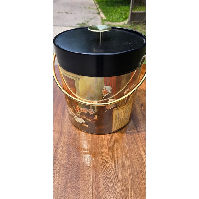 Vintage Thermo-Serv Insulated Coffee Server & Ice Bucket Set – Colonial Williamsburg Collection For Sale - Image 15 of 18
