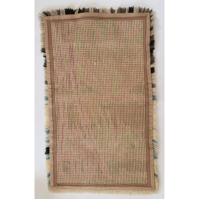 Mid-Century Danish Wool Tapestry, 1960s For Sale - Image 6 of 7