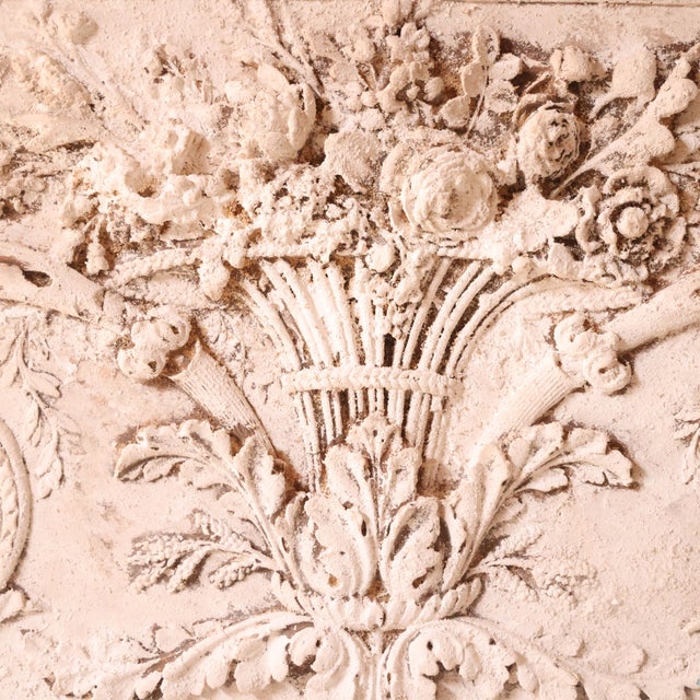 19th Century French Plaster Décor For Sale - Image 4 of 4