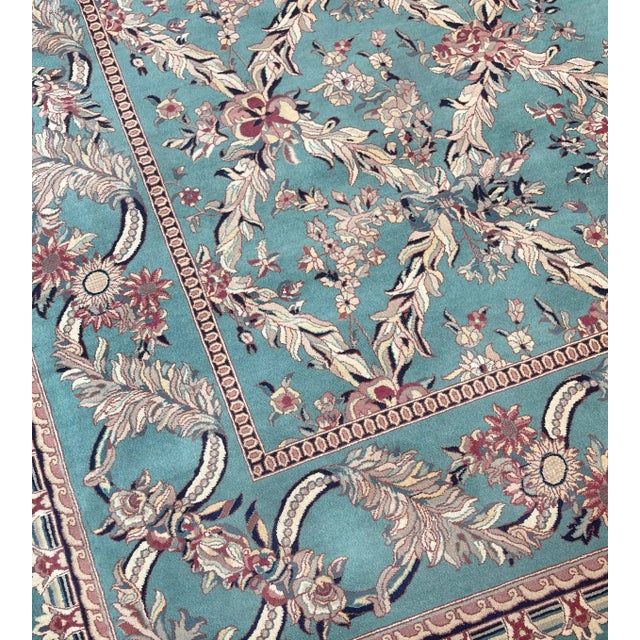 MANSOUR Mansour Fine Handmade Tabriz Rug For Sale - Image 4 of 5