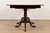 Henkel Harris Style Georgian Solid Cherry Wood Double Pedestal Extension Dining Table, Newly Refinished For Sale - Image 10 of 11