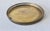 Mid-Century Modern Mid-Century Brass Gallery Serving Tray- A Pair For Sale - Image 3 of 14