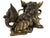 Mid 20th Century 20th-Century Chinese Style Bronze Patinated Guardian Lions Sculpture Pair For Sale - Image 5 of 18