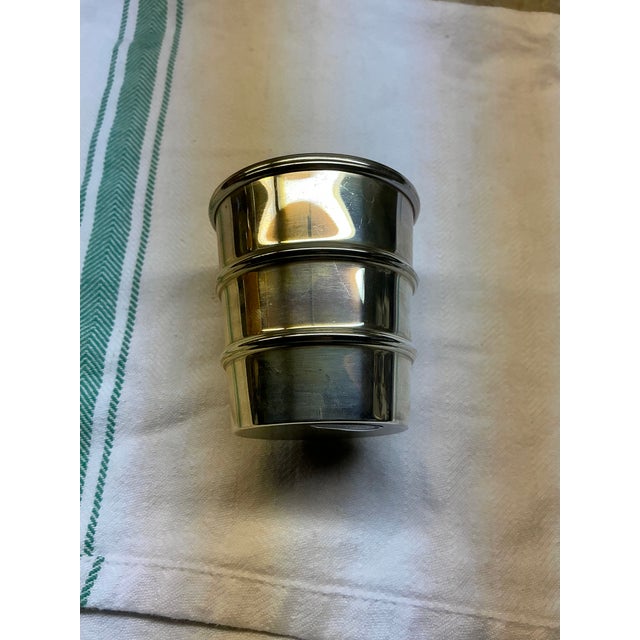 Art Deco Vintage Gotham Sterling Silver “Stoplight” Jigger For Sale - Image 3 of 4