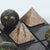 Contemporary Tic Tac Toe Marble Board, Black For Sale - Image 3 of 5