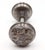 Early 20th Century Pair of 1900s Steel Art Nouveau Passage Door Knobs For Sale - Image 5 of 5
