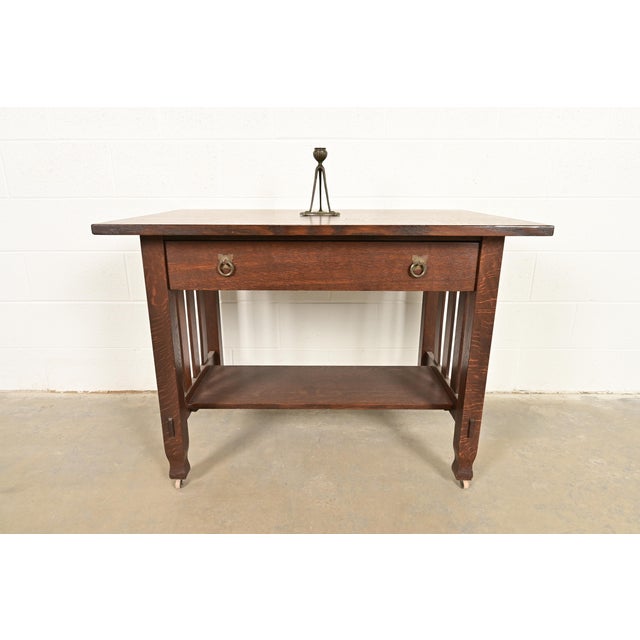 Tiffany Studios New York Bronze Candlestick, Circa 1910 For Sale - Image 13 of 14