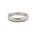 Mid 20th Century Vintage Heavy Engraved Platinum Band, Wedding Ring, Size 5.75 For Sale - Image 5 of 12