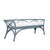 Coastal Charlotte Bench - Regatta Blue For Sale - Image 3 of 7
