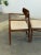 1950s Sculptural Walnut Dining Chairs - Set of Six For Sale - Image 12 of 18