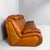 Italian Modern Modular Brown Leather Sofa, 1970s For Sale - Image 3 of 18