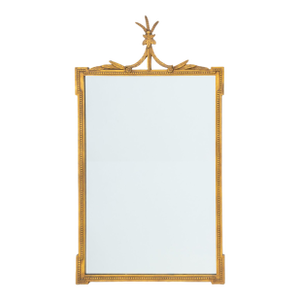 George III Style Giltwood Framed Mirror