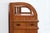 Brown Art Deco Oak Wall Cabinet with Amber Glazed Door, Belgium, 1920s For Sale - Image 8 of 13