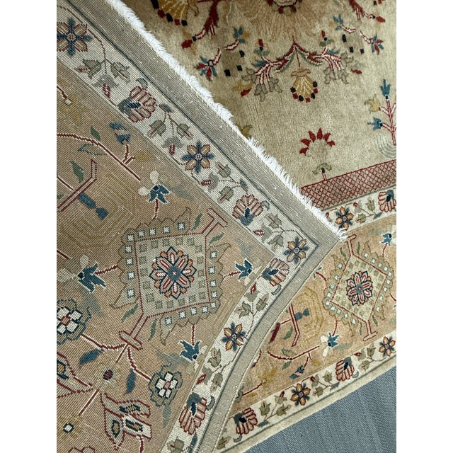 Textile 5ft × 24ft 10in Oushak Hand Knotted Wool Runner Rug For Sale - Image 7 of 12