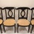 Vintage French, Country Black Dining Chairs With Rush Seat - Set of 6 These beautiful chairs are just the perfect style...