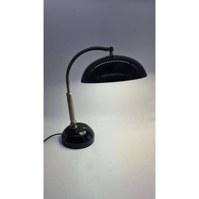 Desk Lamp by H. Busquet for Hala Zeist, 1940s For Sale - Image 6 of 14