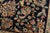 Sarouk Rug 7’1” X 9’11” Blue Wool Vintage Traditional Hand-Knotted Carpet For Sale - Image 4 of 15
