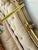 Gold Vintage Italian Carved Painted Bed Frame Tufted Headboard Footboard Rails For Sale - Image 8 of 17