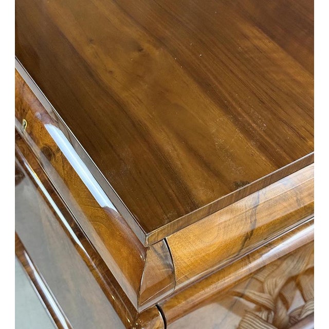 Art Deco Walnut Sideboard, Bohemia, 1930s For Sale - Image 9 of 14