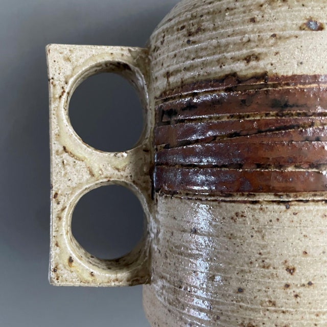 Brutalist Ceramic Teapot by Tue Poulsen, 1960s For Sale - Image 9 of 16