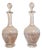 Antique Edwardian Decanters, 1900, Set of 2 For Sale