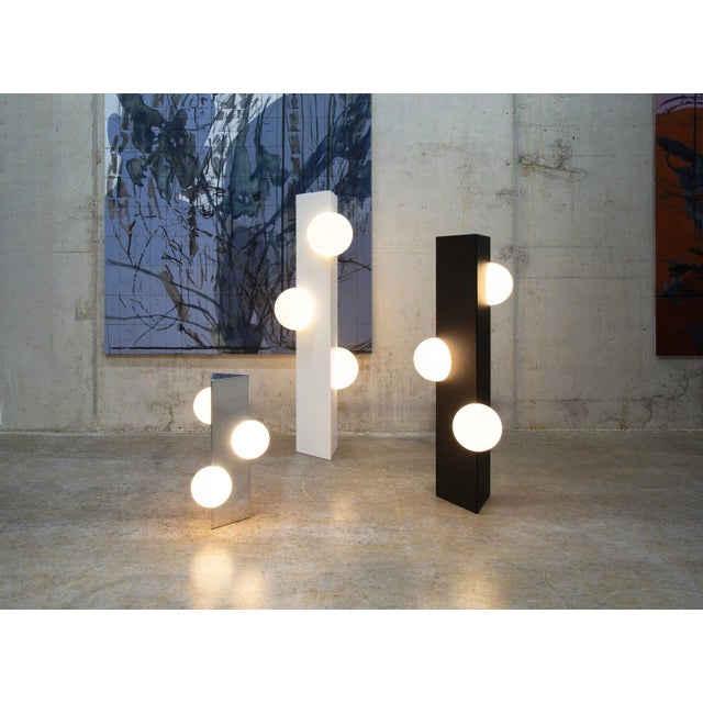 Contemporary High Sfera Black Lamp from Pulpo For Sale - Image 3 of 3