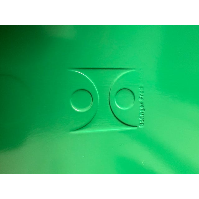 Vintage BA1171 Chairs in Green by Helmut Bätzner for Bofinger, 1970s, Set of 4 For Sale - Image 9 of 10