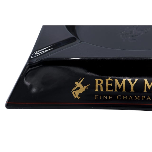 French Country Rémy Martin French Ceramic Ashtray For Sale - Image 3 of 5