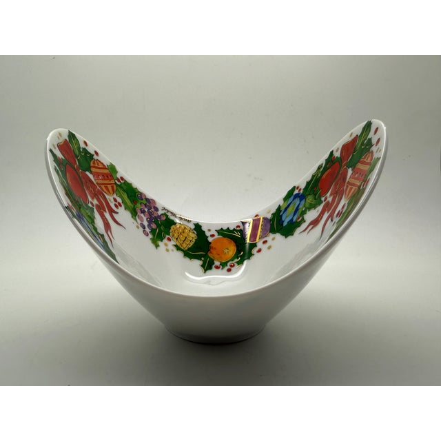 Blue Free Spirit X-Mas Bowl by Andy Warhol / David Platt for Rosenthal Germany For Sale - Image 8 of 10